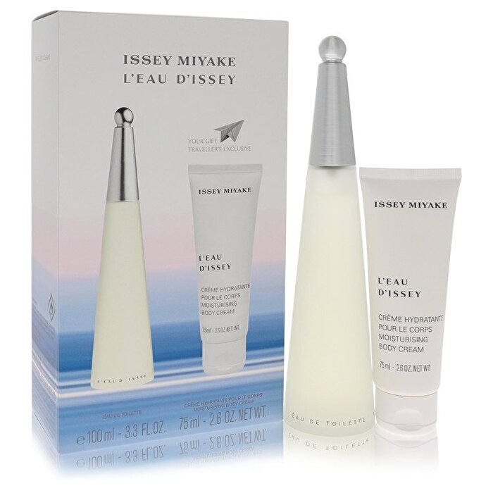Issey Miyake L'eau D'issey (issey Miyake) Geschenkset – Eau De Toilette Spray + 2,6 oz Körpercreme