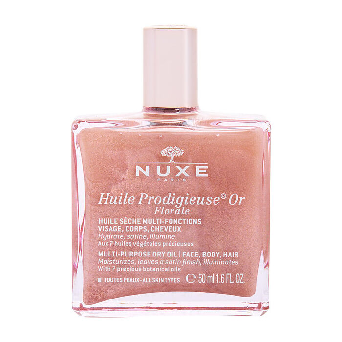 Nuxe Huile Prodigieuse Or Florale Mehrzweck-Trockenöl für Gesicht und Körper, 50 ml