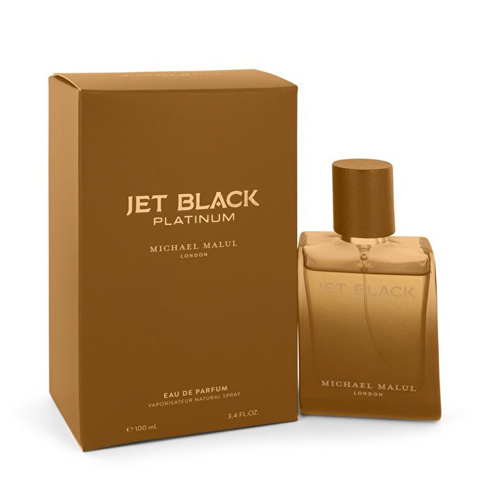 Michael Malul Jet Black Platinum Eau De Parfum Spray 100ml/3.4oz