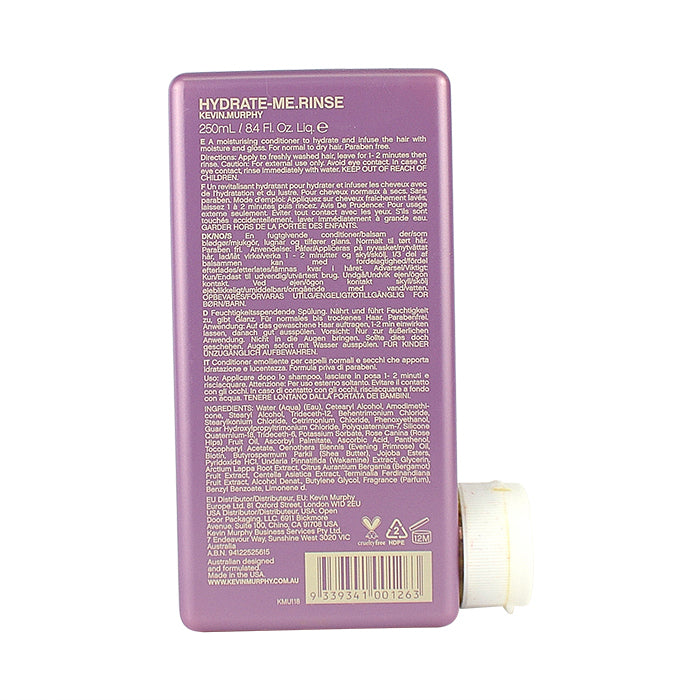 Kevin Murphy Hydrate-Me.Rinse (Système d'hydratation infusé à la prune Kakadu - Pour cheveux colorés) 250ml/8.4oz