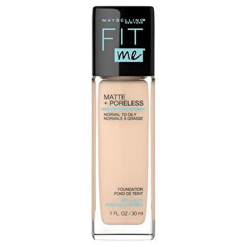 Maybelline Fit Me Matte & Poreless Fond de Teint Liquide Matifiant - Ivoire 115