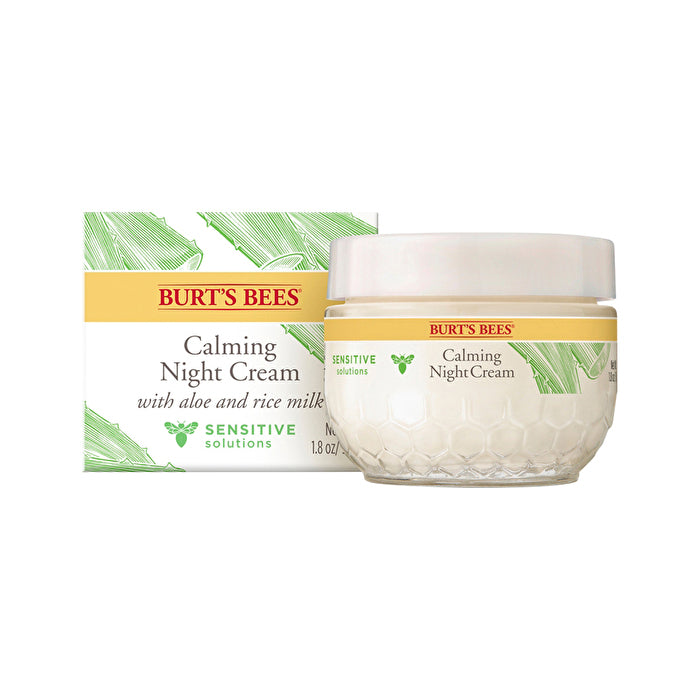 Burts Bees Sensitive Solutions Calming Night Cream 50g