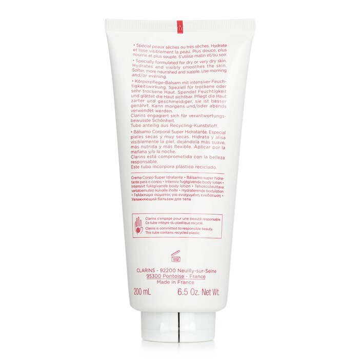 Clarins Moisture Rich Body Lotion with Shea Butter - For Dry Skin 200ml/7oz