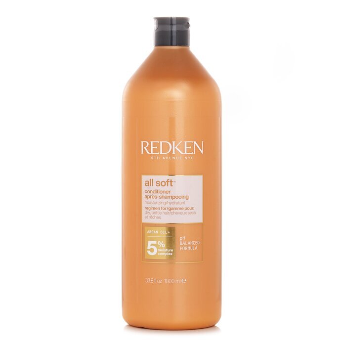 Redken All Soft Conditioner (For Dry/ Brittle Hair) 1000ml/33.8oz