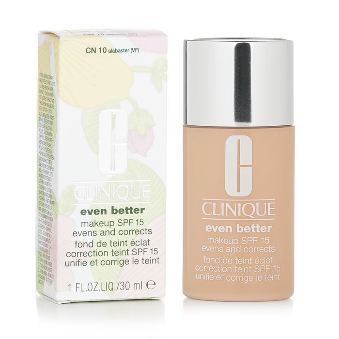 Clinique Even Better Makeup SPF15 (Dry Combination to Combination Oily) - No. 01/ CN10 Alabaster 30ml/1oz