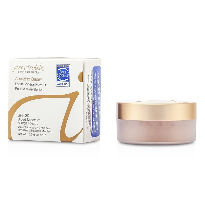 Jane Iredale Amazing Base Loses Mineralpuder LSF 20 – Strahlend 10,5 g