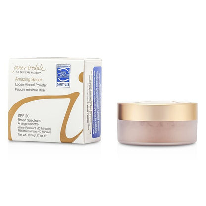 Jane Iredale Amazing Base Loses Mineralpuder LSF 20 – Strahlend 10,5 g