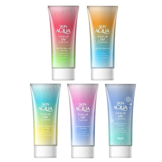 Rohto Skin Aqua Tone Up UV Essence – Latte Beige 80 g