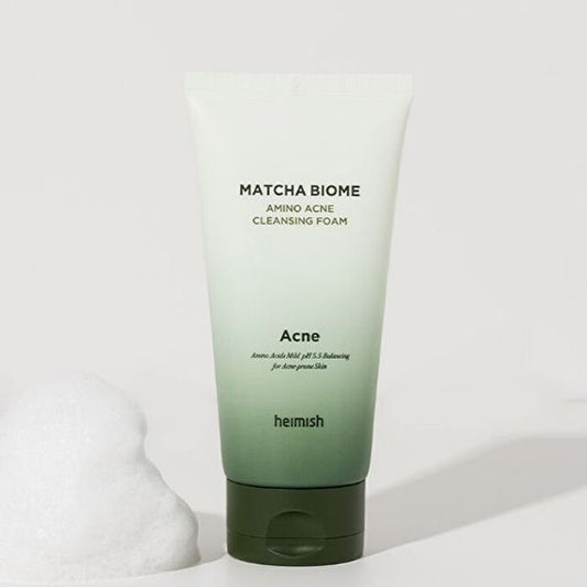 Heimish Matcha Biome Amino Akne-Reinigungsschaum 150 g