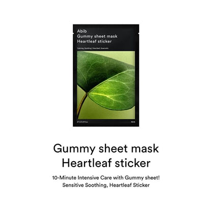 Abib Gummy Sheet Mask Vita Sticker 27 ml x10 Stück