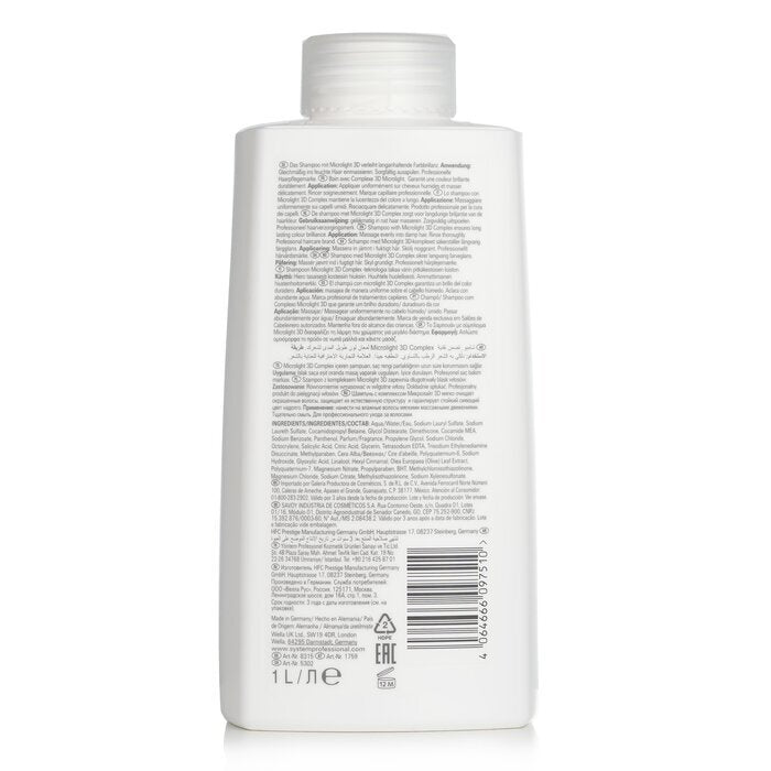 Wella SP Color Save Shampoo (For Coloured Hair) 1000ml