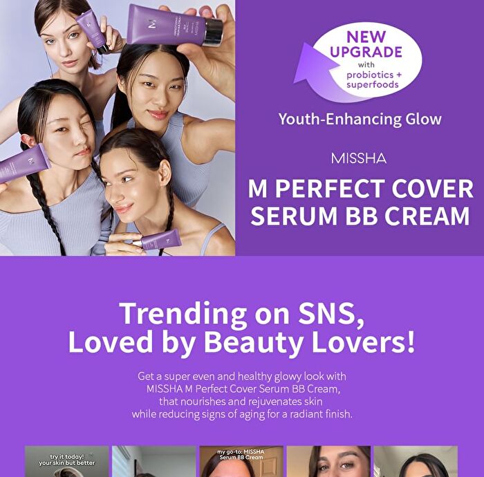 Perfect Cover Serum B.B Cream Mini - 4 Colors - #23 Natural Beige