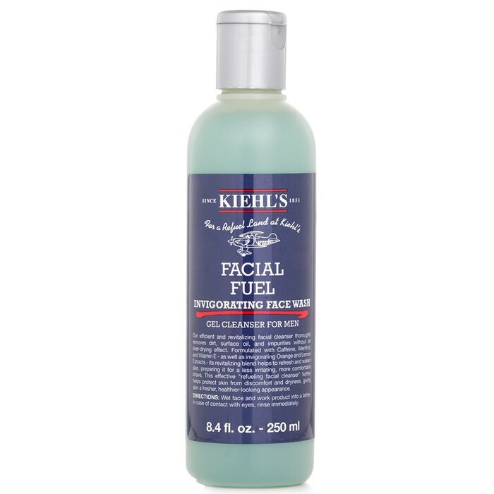 Kiehl's Facial Fuel Energizing Face Wash Gel Cleanser 250ml/8.4oz