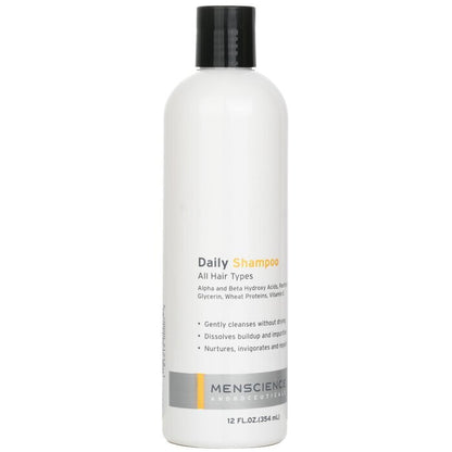 Menscience Daily Shampoo (For All Hair Types) 354ml/12oz