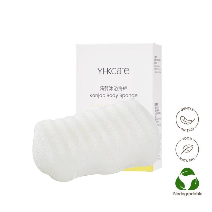 YHKCARE Konjac Body Sponge (Silk Collagen) 1pc