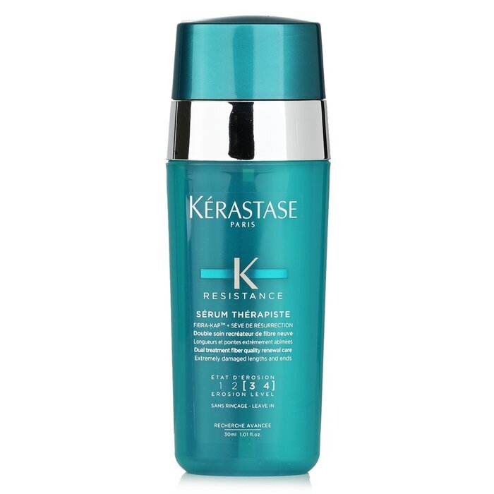 Kerastase Resistance Serum Therapiste Dual Treatment Fiber Quality Renewal Care (Extremely Damaged Lengths and Ends) 30ml/1.01oz