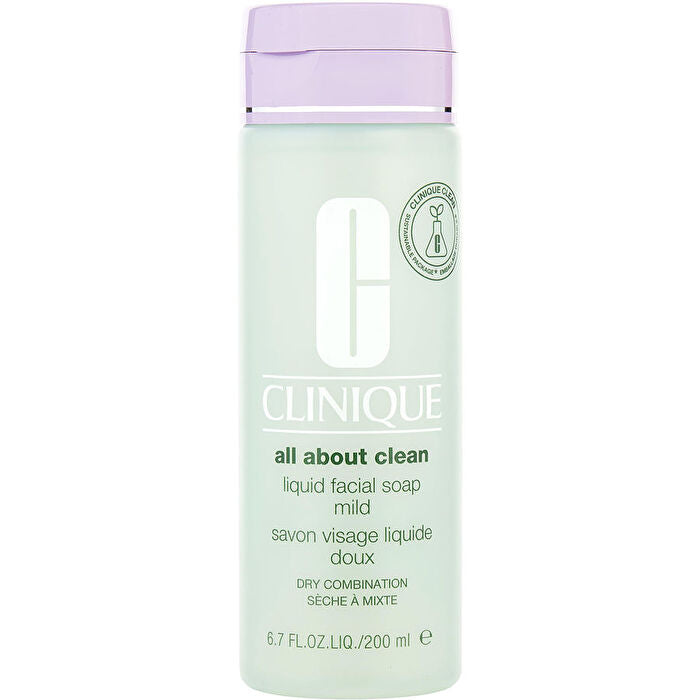 Clinique Flüssige Gesichtsseife, milde, trockene Kombination, 200 ml