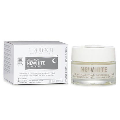 Guinot Newhite Crème de Nuit Éclaircissante pour le Visage 50ml/1.6oz