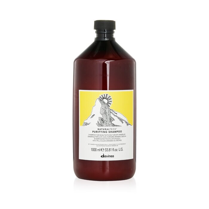 Davines Natural Tech Purifying Shampoo (For Scalp with Oily or Dry Dandruff) 1000ml/33.8oz