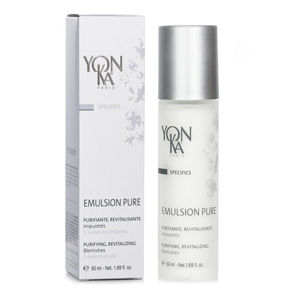 Yonka Specifics Emulsion Pure mit 5 ätherischen Ölen - Reinigend, Revitalisierend (gegen Hautunreinheiten) 50ml/1.69oz