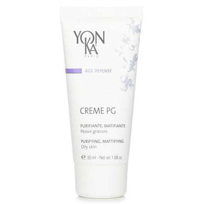 Yonka Age Defense Creme PG With Essential Oils - Purifying, Mattifying (Oily Skin) 50ml/1.68oz