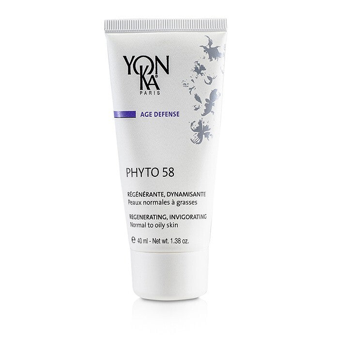 Yonka Age Defense Phyto 58 Creme With Rosemary - Revitalizing, Invigorating (Normal To Oily Skin) 40ml/1.38oz