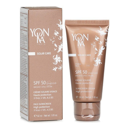 Yonka Solar Care Sunscreen Cream High Protection SPF 50 UVA/UVB 50ml/1.65oz