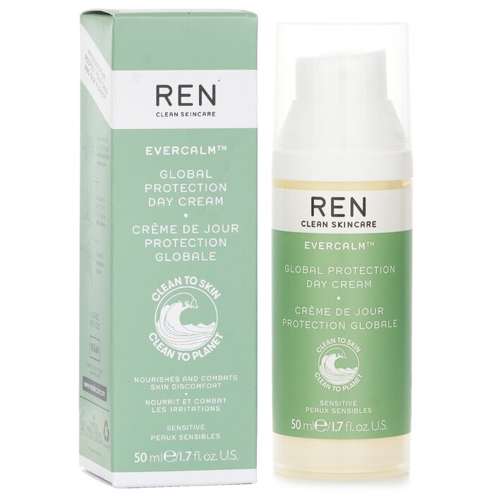 Ren Evercalm Global Protection Tagescreme (für empfindliche/zarte Haut) 50 ml