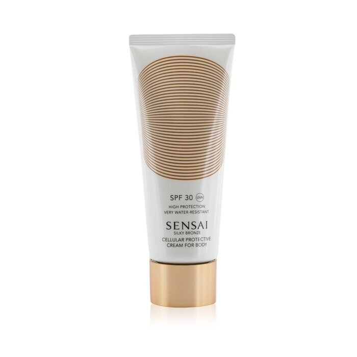 Kanebo Sensai Silky Bronze Zelluläre Schutzcreme für den Körper LSF 30, 150 ml