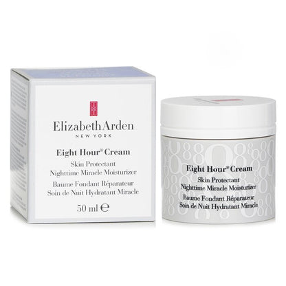 Elizabeth Arden Eight Hour Cream Hautschutzcreme für die Nacht, Wunder-Feuchtigkeitscreme, 50 ml