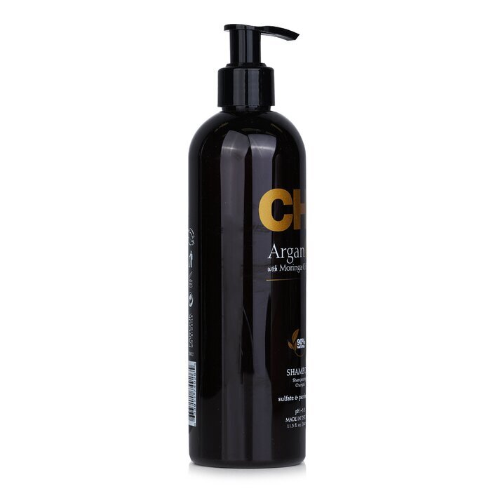 CHI Argan Oil Plus Moringa Oil Shampoo - Sulfate & Paraben Free 340ml/11.5oz