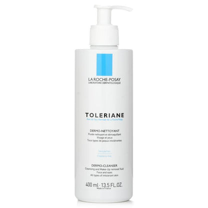 La Roche Posay Toleriane Dermo-Nettoyant (Fluide Démaquillant Visage et Yeux) 400ml/13.5oz