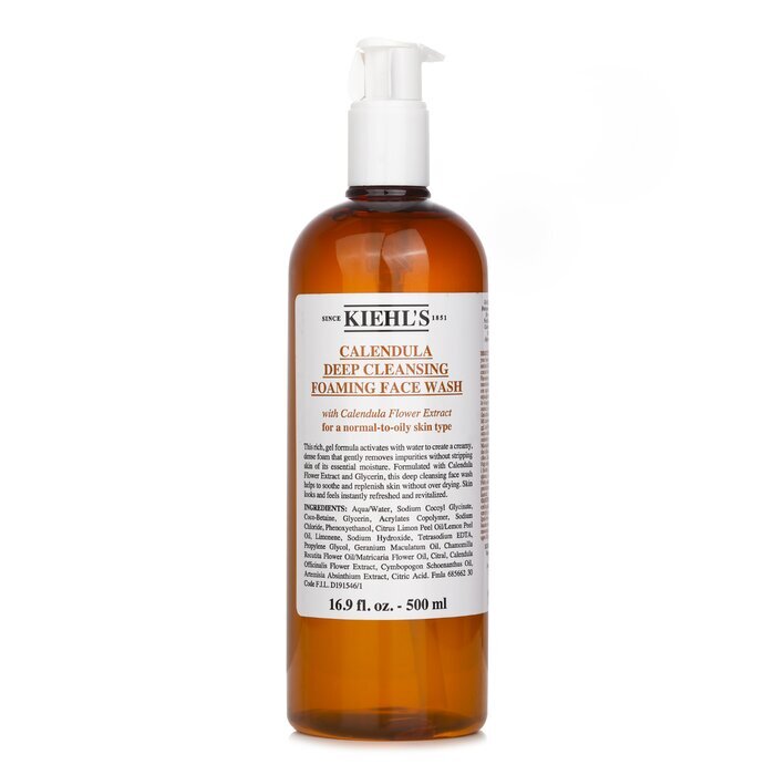 Kiehl's – Tiefenreinigendes, schäumendes Gesichtswaschmittel mit Calendula-Extrakt, 500 ml