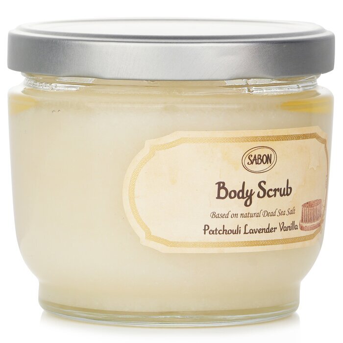 Sabon Körperpeeling - Patchouli Lavendel Vanille 600g/21,2oz