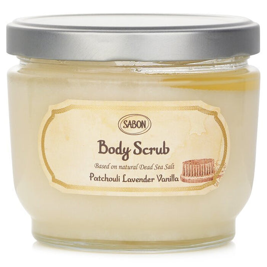 Sabon Körperpeeling - Patchouli Lavendel Vanille 600g/21,2oz