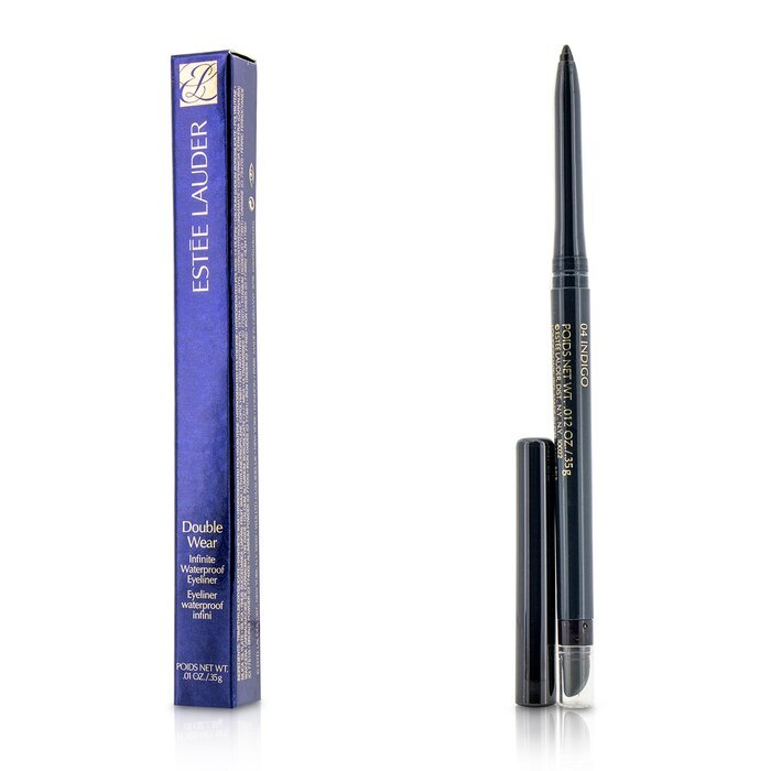 Estee Lauder Double Wear Infinite wasserfester Eyeliner – Nr. 04 Indigo, 0,35 g/0,012 oz