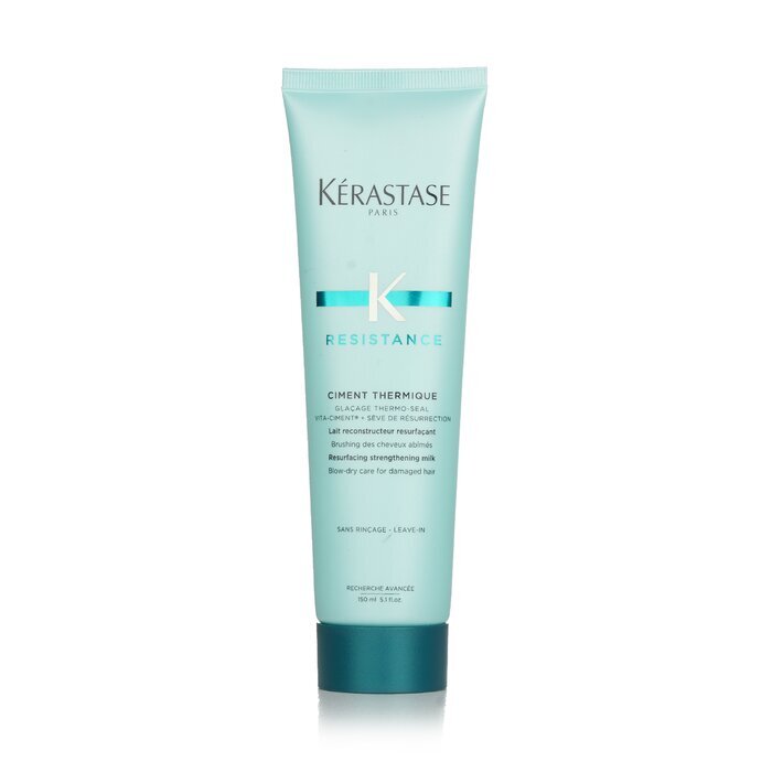 Kerastase Resistance Ciment Thermique Resurfacing Strengthening Milk Blow-Dry Care (For Damaged Hair) 150ml/5.1oz