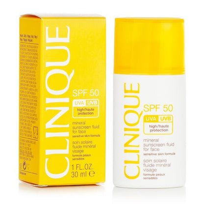 Clinique Mineral Sunscreen Fluid For Face SPF 50 – Empfindliche Haut Formel 30ml/1oz