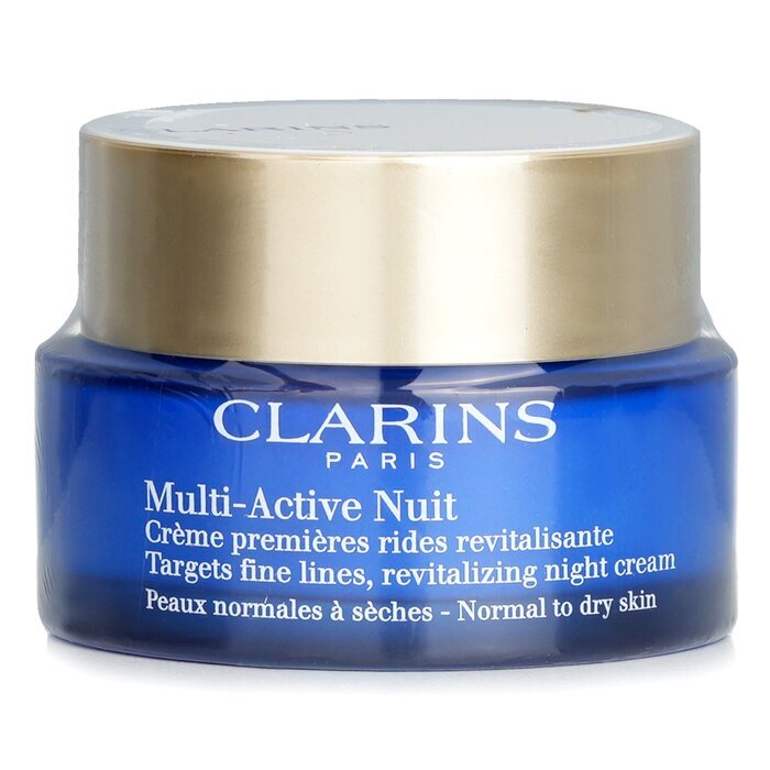 Clarins Multi-Active Night Targets Fine Lines Revitalizing Night Cream - For Normal To Dry Skin 50ml/1.7oz