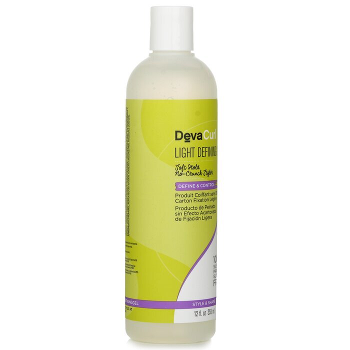 DevaCurl Light Defining Gel (Soft Hold No-Crunch Styler - Define & Control) 355ml/12oz