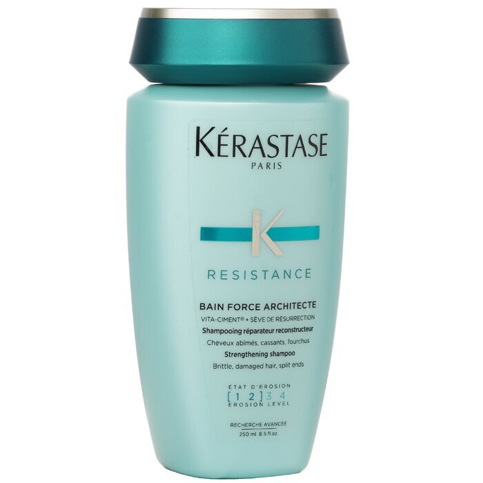 Kerastase Resistance Bain Force Architecte Stärkendes Shampoo (für brüchiges, strapaziertes Haar, Spliss) 250ml/8,5oz