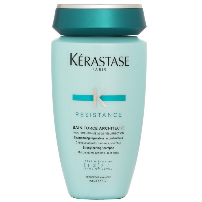 Kerastase Resistance Bain Force Architecte Stärkendes Shampoo (für brüchiges, strapaziertes Haar, Spliss) 250ml/8,5oz