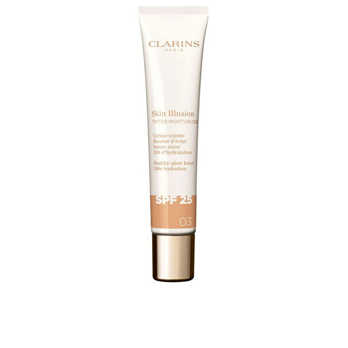Clarins Skin Illusion getönte Feuchtigkeitscreme LSF 25 – 3, 40 ml