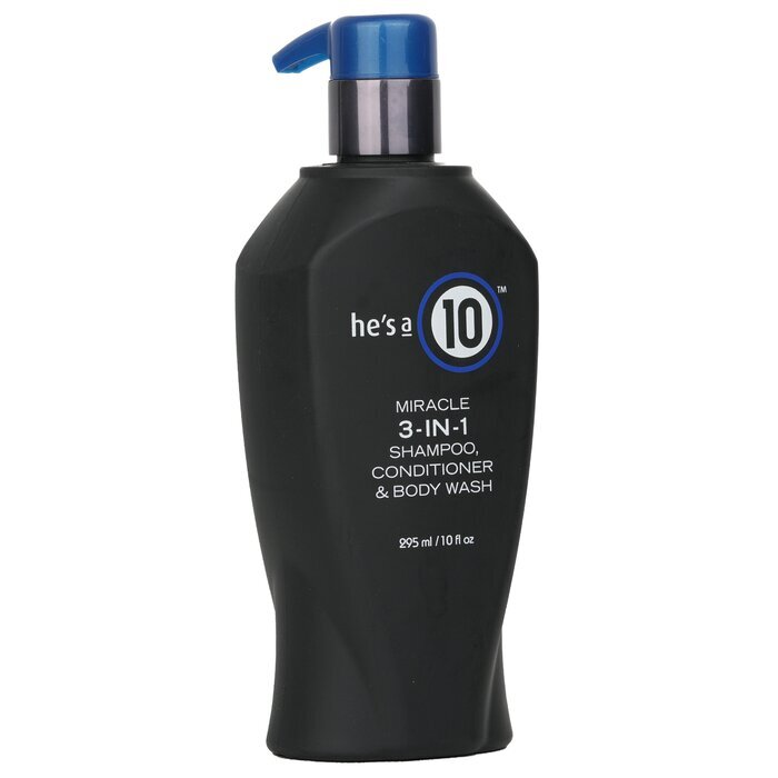 It's A 10 He's A 10 Miracle 3-In-1 Shampoo, Conditioner & Body Wash 295ml/10oz