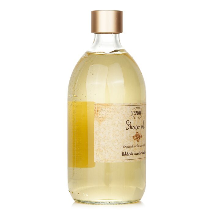 Sabon Shower Oil - Patchouli Lanvender Vanilla 500ml/17.59oz