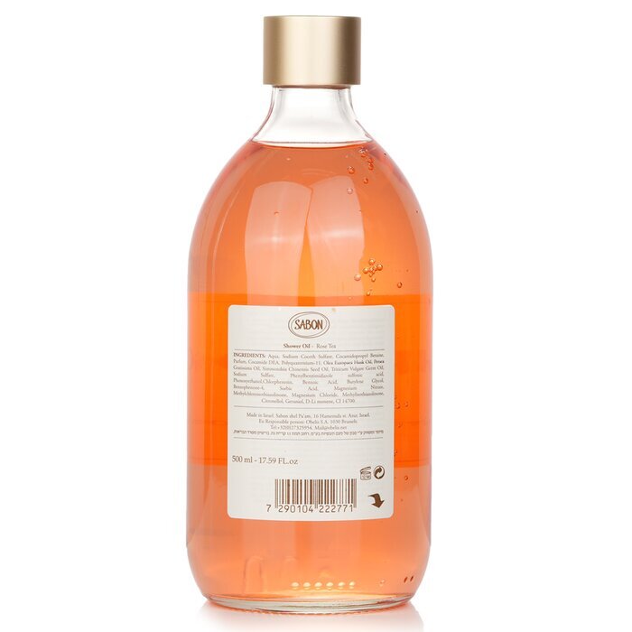 Sabon Shower Oil - Rose Tea 500ml/17.59oz