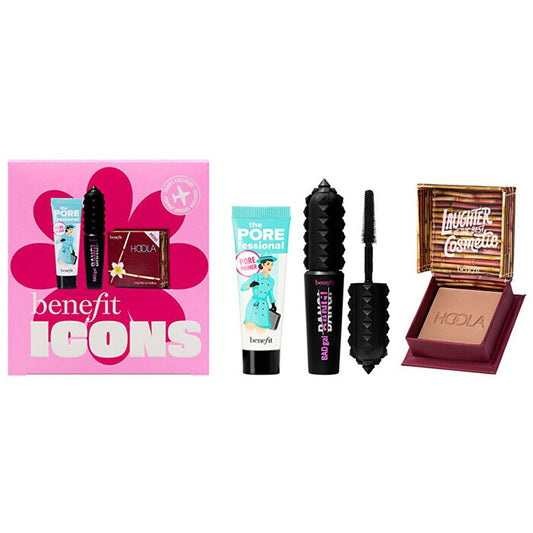 Benefit Icons Make-up-Set The Porefessional Primer 7 5ml / Badgal Bang! Mascara 4 G / Hoola Bronzer 2 5 G 14g