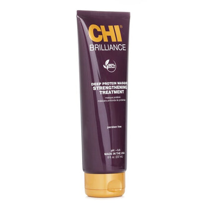 CHI Deep Brilliance Olive &amp; Monoi Deep Protein Masque Stärkende Behandlung 237 ml