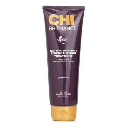 CHI Deep Brilliance Olive &amp; Monoi Deep Protein Masque Stärkende Behandlung 237 ml