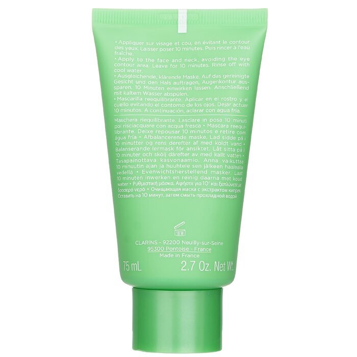 Clarins SOS Pure Rebalancing Clay Mask with Alpine Willow - Combination to Oily Skin 75ml/2.3oz